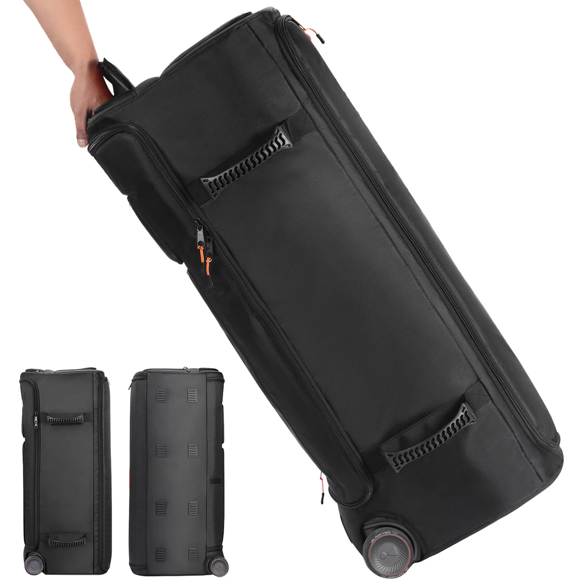 Padded Speaker Protective Cover Case with Mic Pocket Waterproof Double-Sided Speaker Storage Bag for JBL PARTYBOX 720 Dust Case