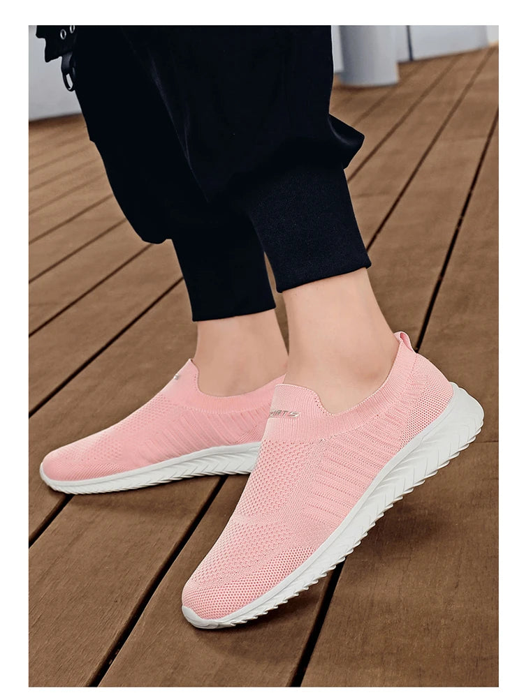 Men Vulcanize Shoes Mesh Men Shoes Lightweight Comfortable Men's Sneakers 2025 Autumn Fashion Slip on Flats Shoes Male Loafers