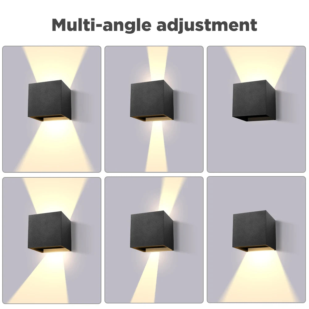 Modern Led Wall Lamp Indoor Decor Lamp Sconces Fixture for Living Room Kitchen Bedroom Waterproof Room Decoration Wall Light