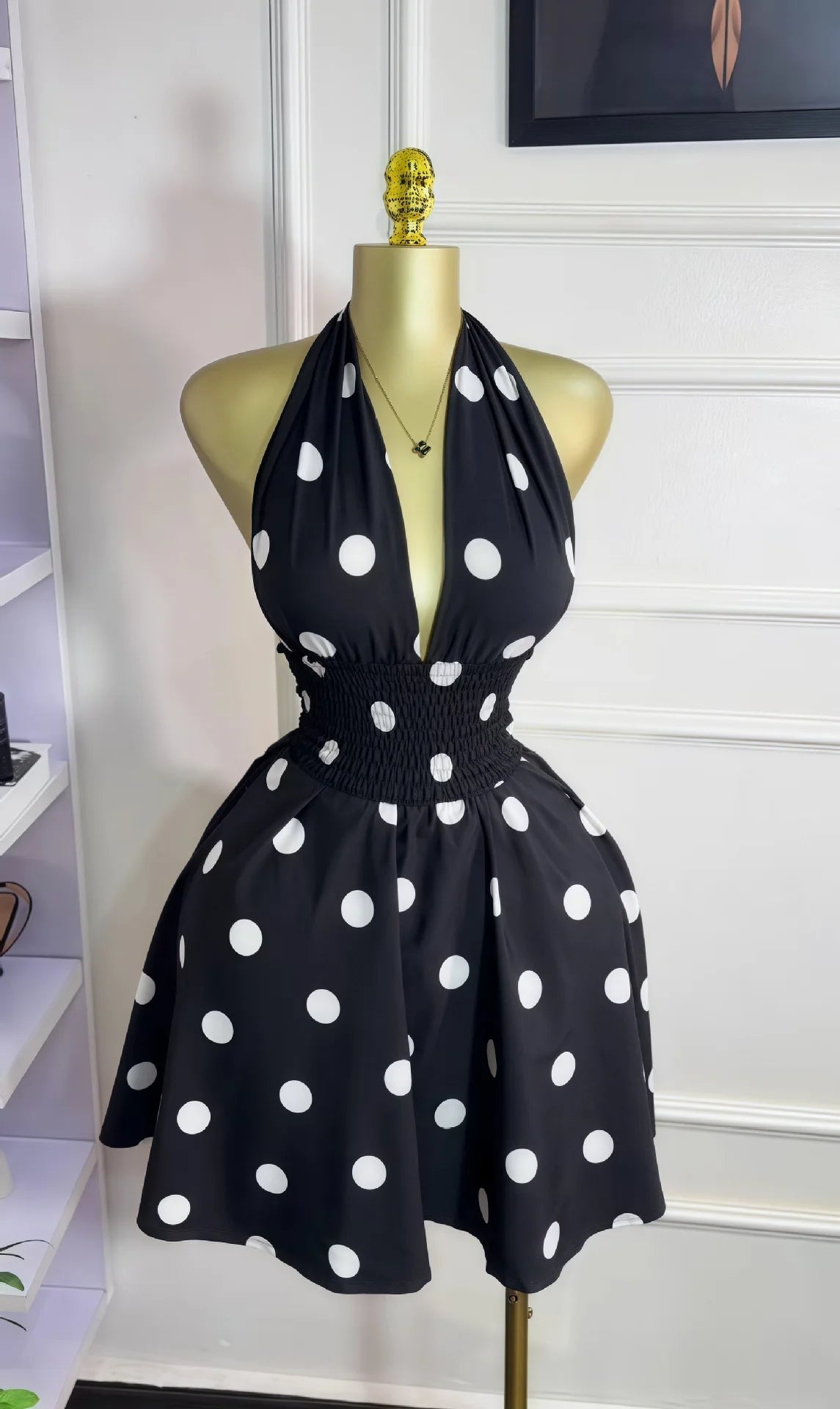 2026Elegant Women Ruffles Sexy Mini Dress Fashion Floral Print Chiffon Short Skirt Long Sleeve V Neck Hollow Out Low Cut Dresses