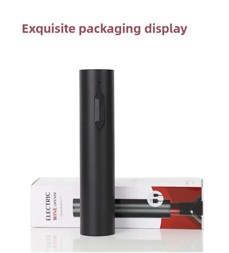 Usb Rechargeable Electric Wine Opener Automatic Red Wine Corkscrew Kitchen Gadgets Bottle Opener for Party Bar Accessories