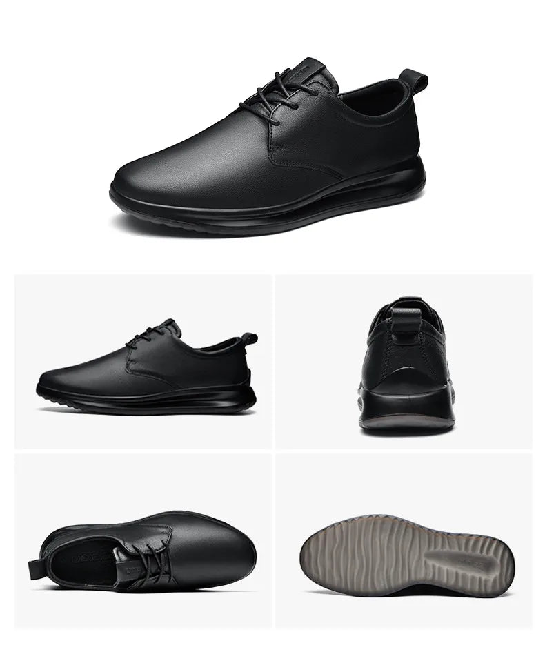 High-end genuine leather men shoes outdoor casual sneakers fashion business shoes for men zapatillas hombre sapato