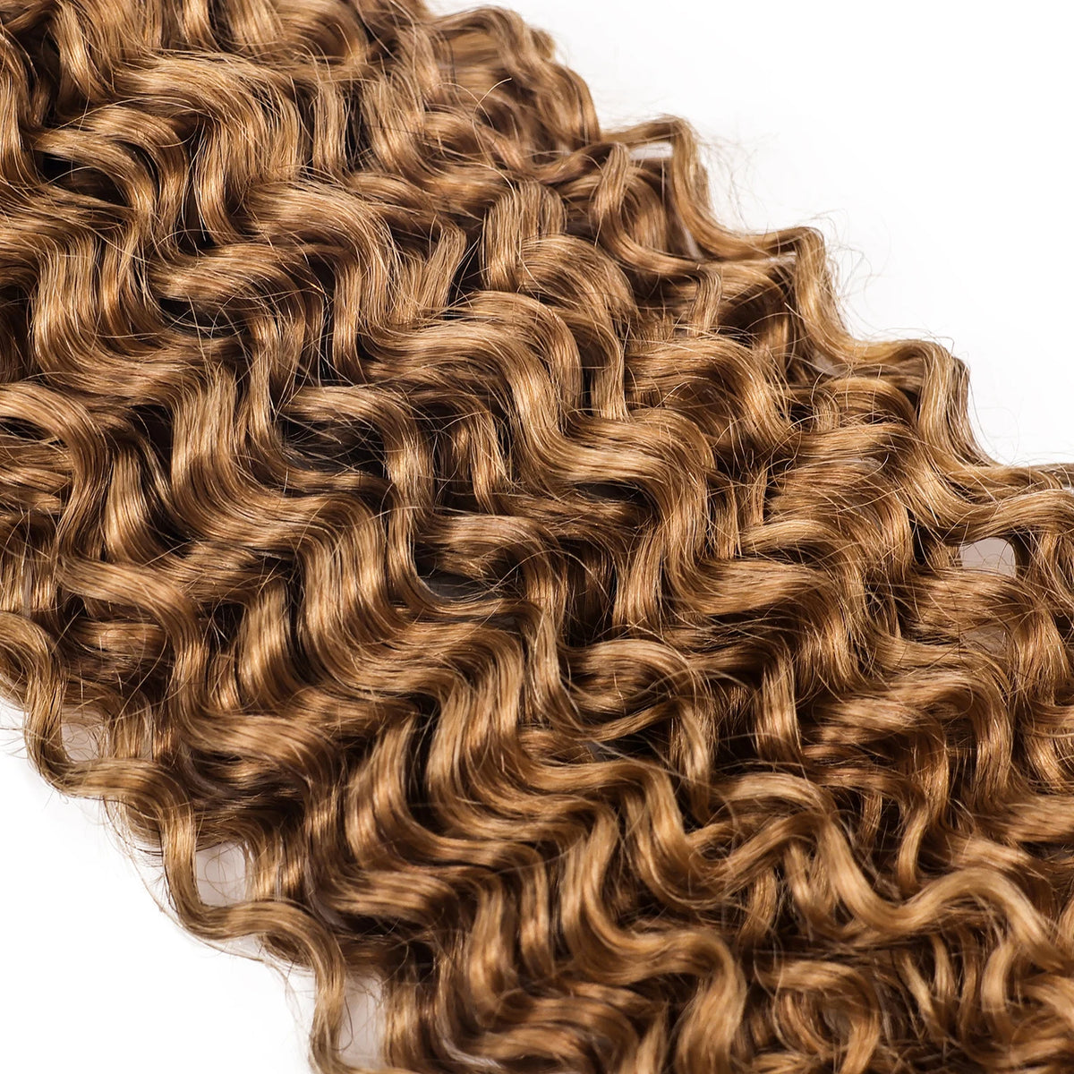 Honey Blonde Water Wave Crochet Hair – Pre-Separated Style