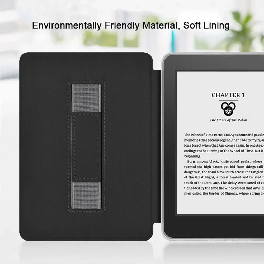 Hand Support Acrylic Case for Kindle Paperwhite 2024 2022 2021 12th 11th Generation C2V2L3 KPW 5 6 Auto Wake/Sleep