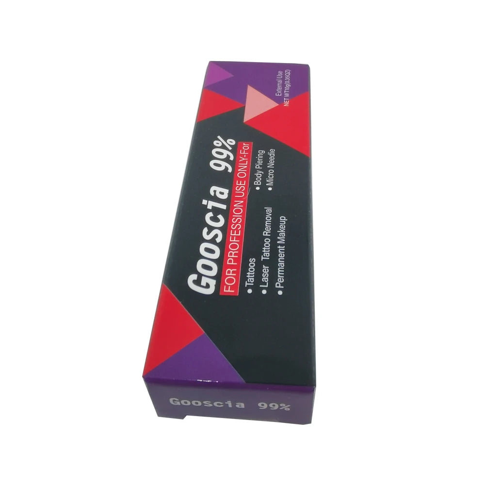 New Arrival 99% Gooscia Tattoo Cream 10g Before Permanent Makeup Microblading Eyebrow Lips Auxiliary Cream Tattoo Removal