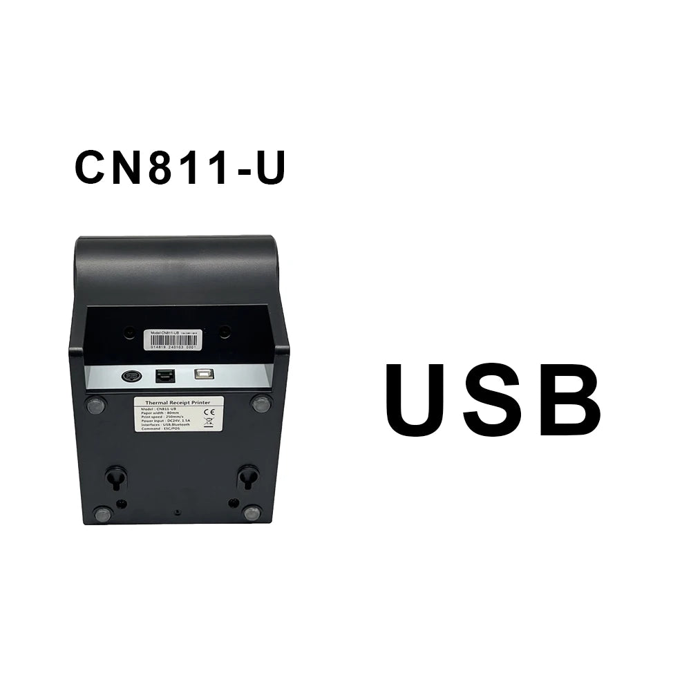 Hot Sale 80mm Thermal POS Receipt Barcode QR Code Printer for Retail Bill Invoice Printing Machine with Cash Drawer