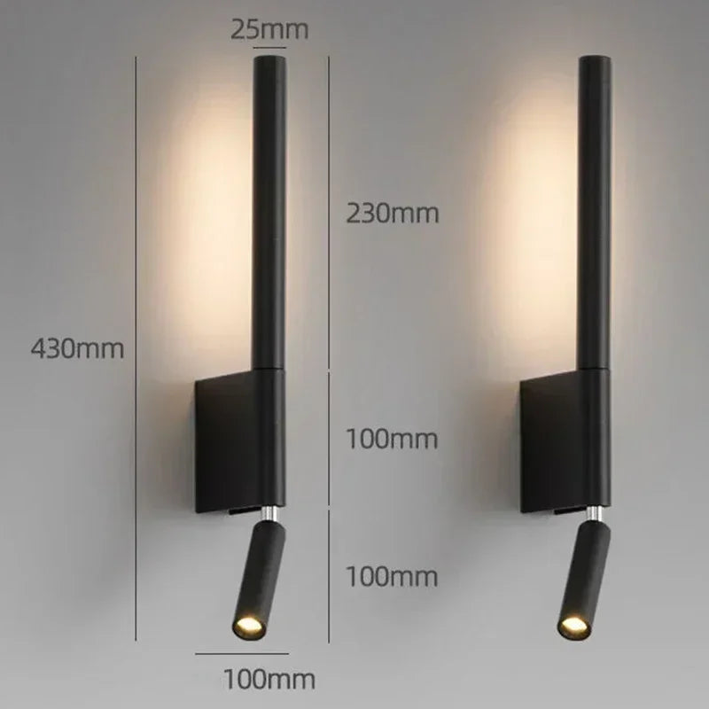 LED Wall Lamp for Living Room Wall Decor Light Fixture Lights Indoor Bedroom Lighting Bedside Table Lamps Night Lamp