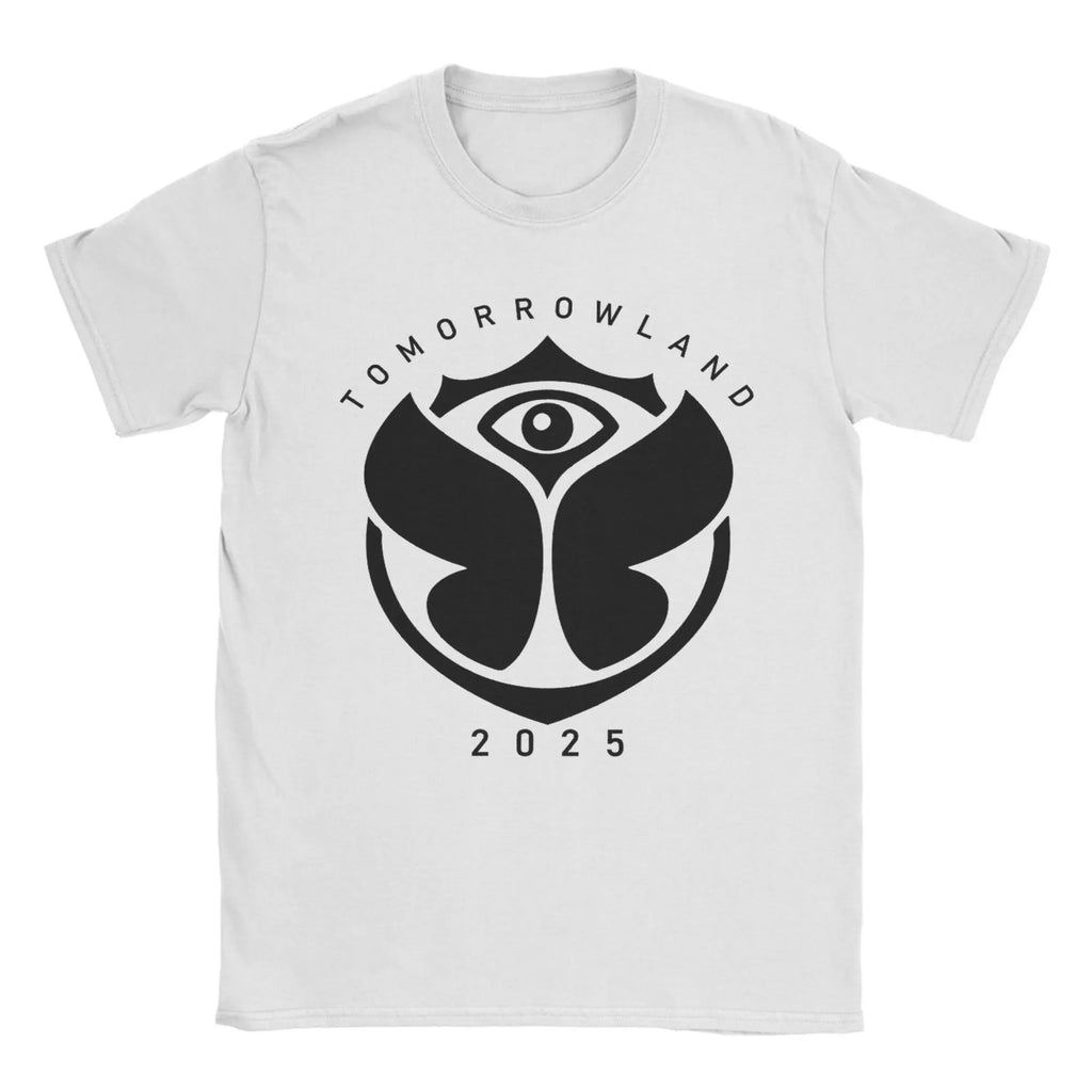 Tomorrowland Belgium 2025 Festival Trip Magical Futuristic Festival T Shirt Beach T Shirts Man Cotton Tees Short Sleeves Tshirt