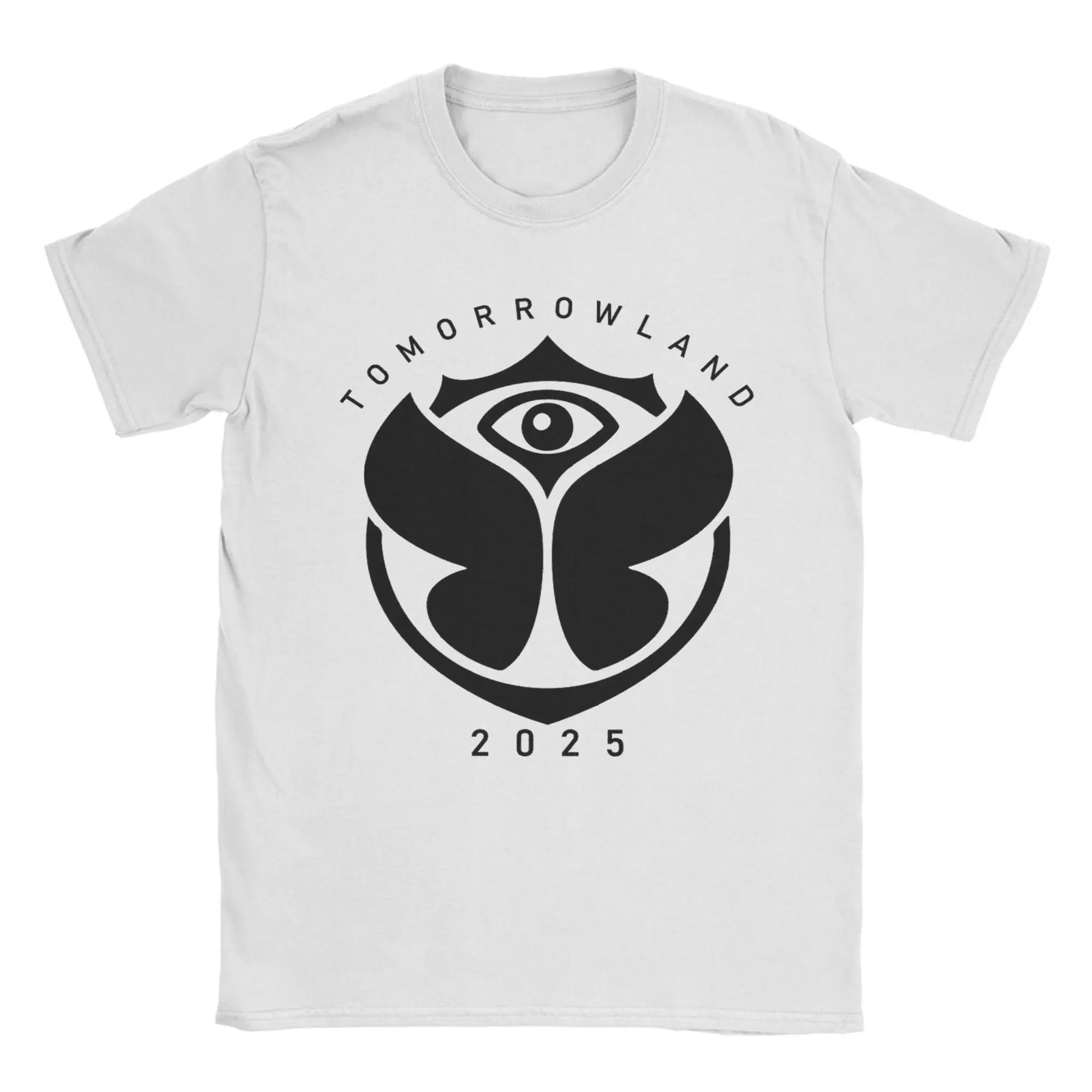 Tomorrowland Belgium 2025 Festival Trip Magical Futuristic Festival T Shirt Beach T Shirts Man Cotton Tees Short Sleeves Tshirt