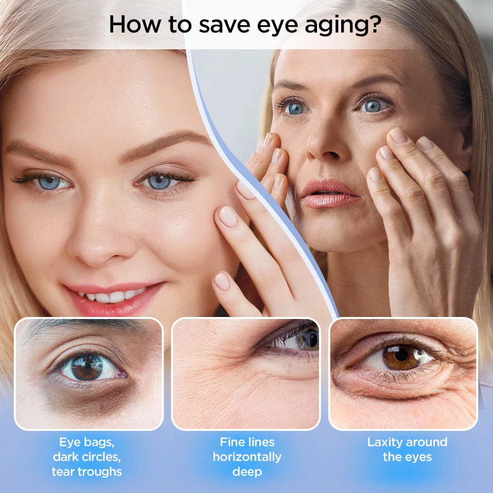 2/20PCS Microneedle Eye Patches Mask Korean Skin Care Hyaluronic Acid for Anti Wrinkle Aging Dark Circle Eyes Mask Moisturizing