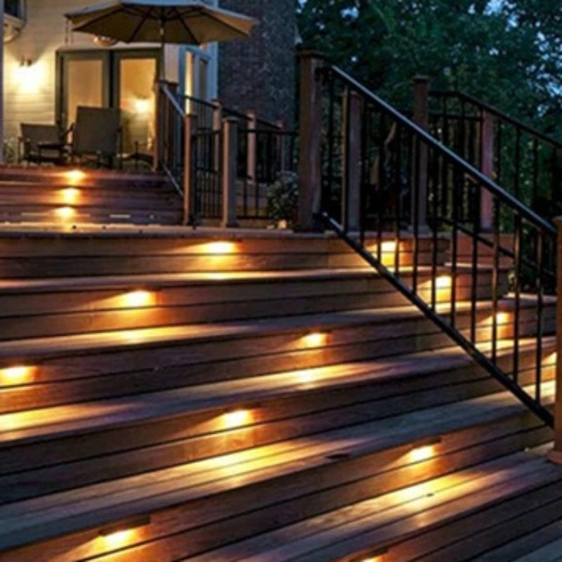 Aluminium Garden Decorative Lights Household Waterproof Outdoors Light Courtyard Park Porch Landscape Lamp LED Rotate Lamps 2.5W