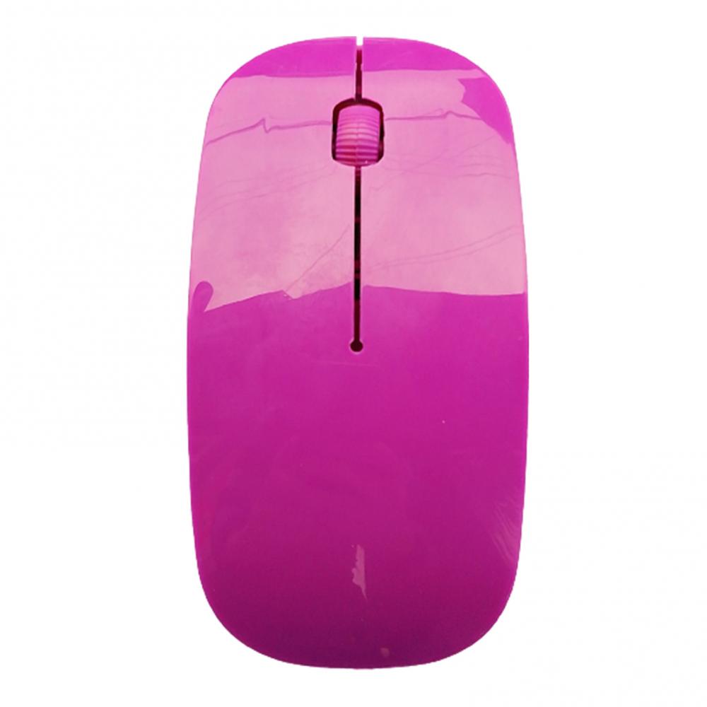 Portable Creative Mini Ultra Slim Cute Wireless Bluetooth Mouse 2.4G Receiver Laptop Gaming Mice PC 1000dpi Computer Accessories