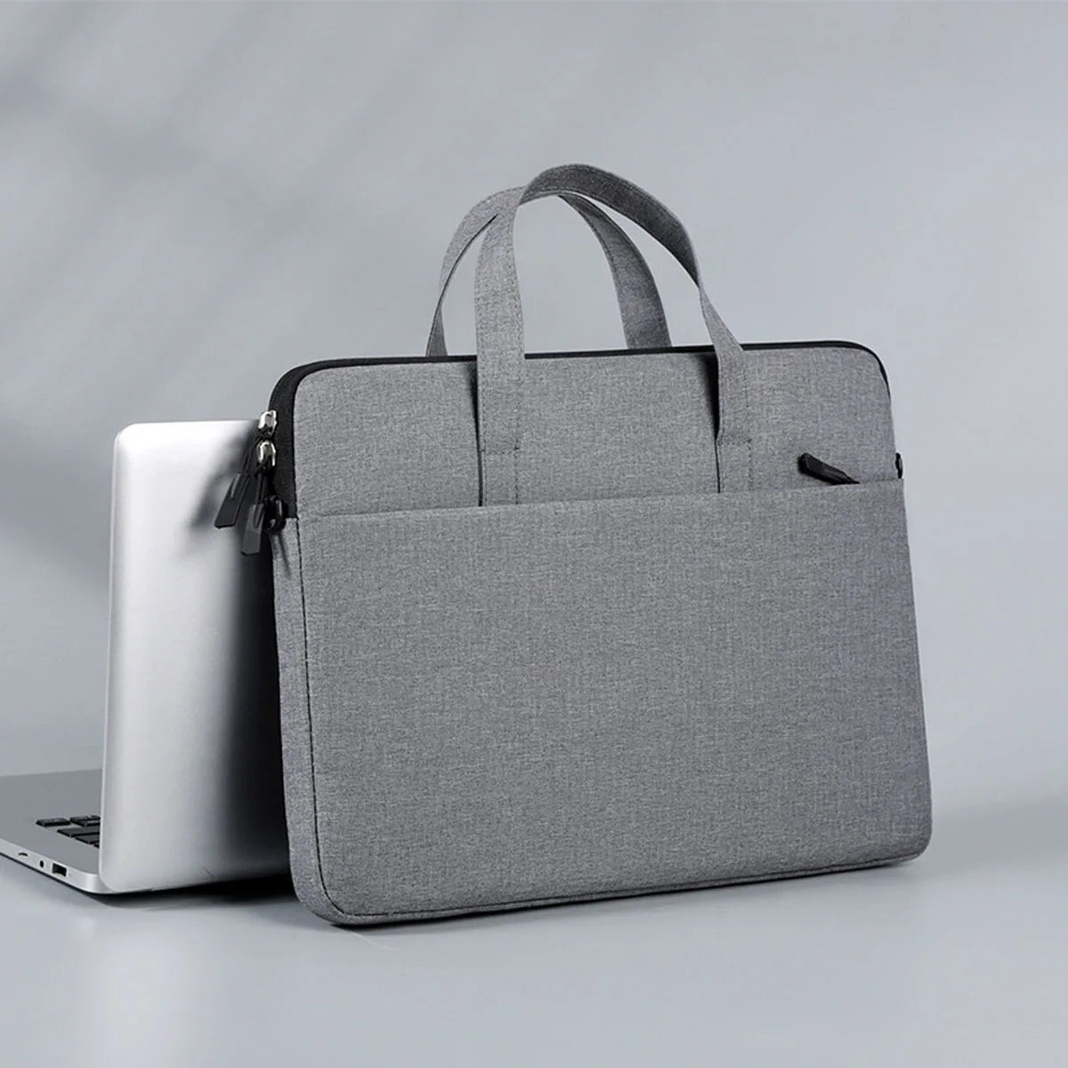 Lightweight Shockproof Laptop Bag Business Waterproof Multi-pocket Handheld Crossbody Bags Detachable Strap for Perfect and Work