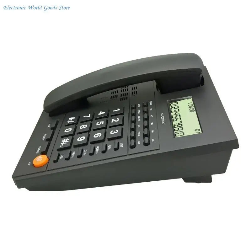A3PD Fixed Landline Home Telephone LCD CallerID Display Handsfree Home Office Phone