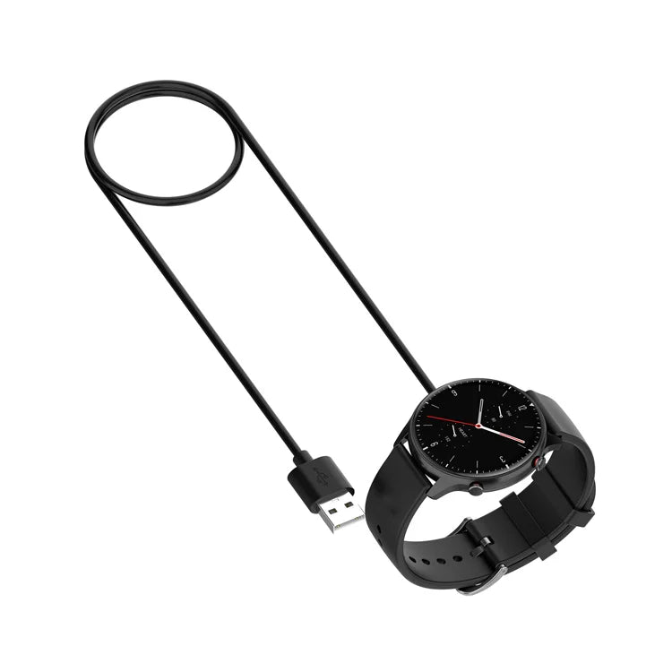 Magnetic Charger Cable for Amazfit Bip 5/3 Bip U T-Rex Pro GTS 4 Mini GTS 2 GTS 2e GTR 2 GTR USB Quick Charging Dock