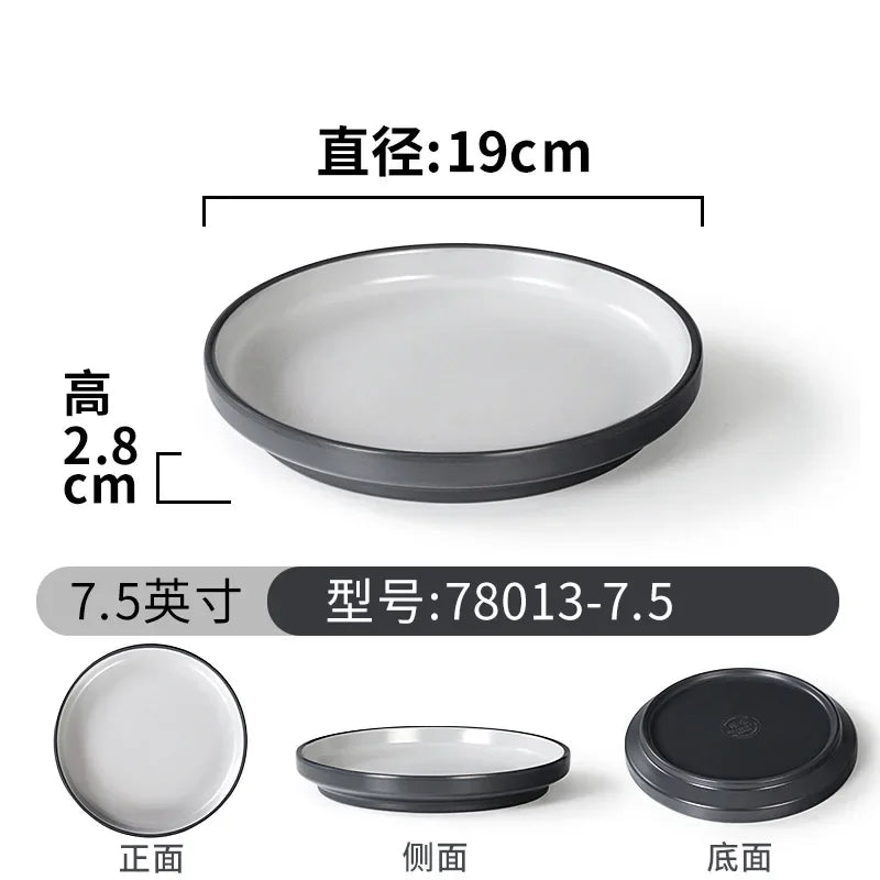 1PCS Tableware/high-end Cold Dish Plates/non Fragile Plates/bowls/sushi Plates, Japanese Style,A5 Food Grade Melamine