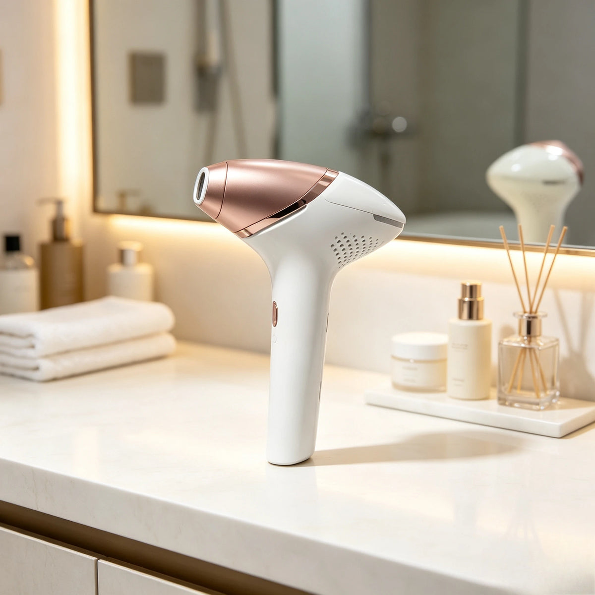 P-H-BR1958 LUMEA 9900 Hair Removal Device Portable Rechargeable Full Body Available Shaver with Multiple Head Replacement
