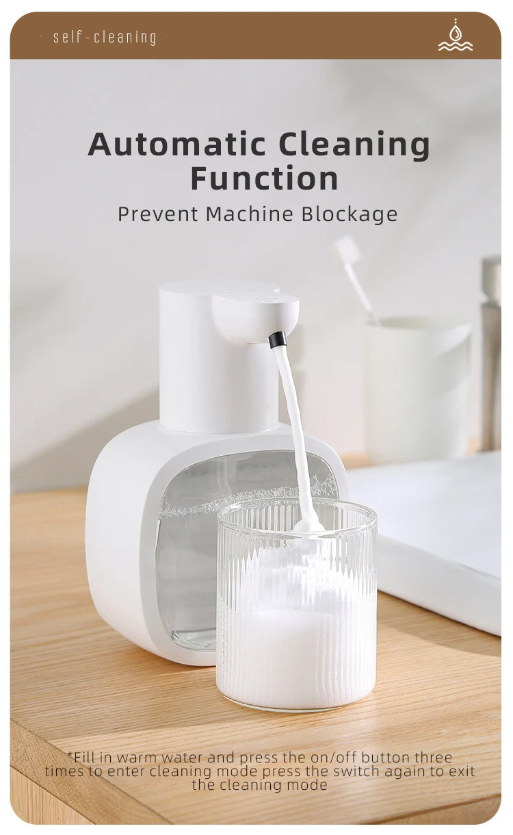 New smart sensor soap dispenser, automatic hand washer, electric foam hand sanitizer, detergent soap dispenser