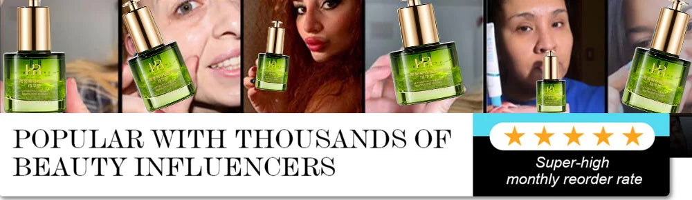 Sea Grape Collagen Peptide Double Anti Revitalizing Essence Oil Skin Care Moisturizing Brighten Anti-Aging Firming Face Serum