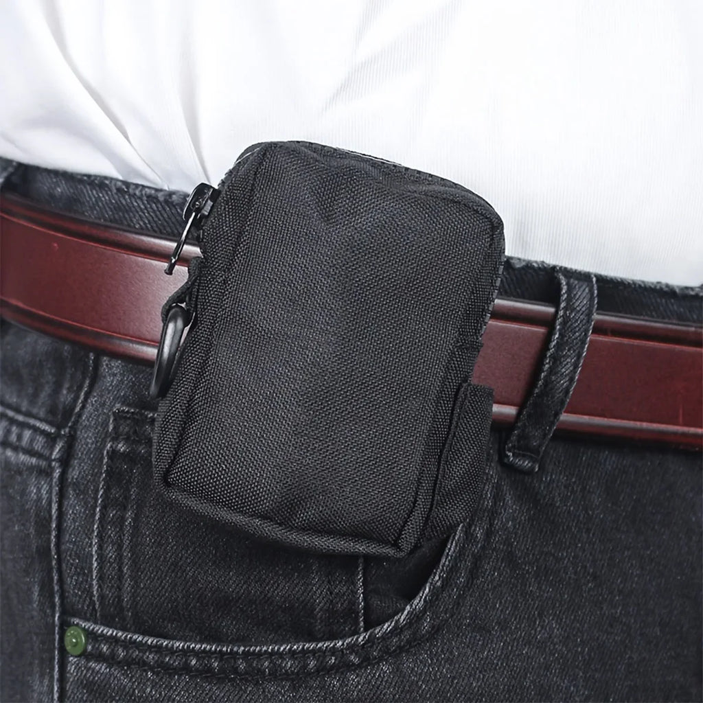 Outdoor Sports Multi-Functional Tactical Waist Bag, Accessory Bag, Simple and Durable Card Bag, Coin Purse, Waist Bag