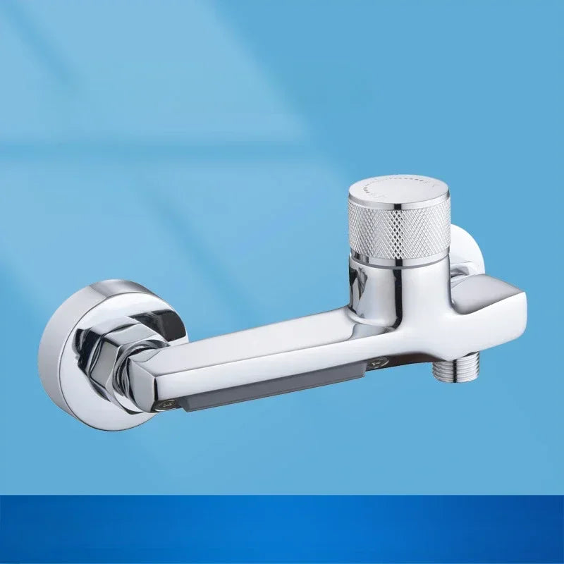 Bathtub Faucet Multi-functional Bathroom Hot and Cold Tap Water Heater Mixing Valve Shower Faucet Bathroom Accessories