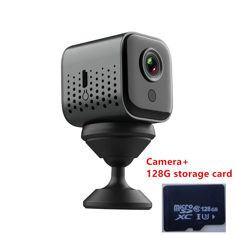 HD Mini Wireless WiFi Infrared Night Camera Home Indoor Wireless Remote Monitoring Camera Remote Network Portable Security Camer