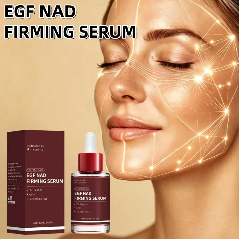 Niacinamide Collagen Firming Facial Serum 30ml EGF NAD Red Bottle Essence Improve Rough Skin Reduce Fine Lines Korean Skin Care