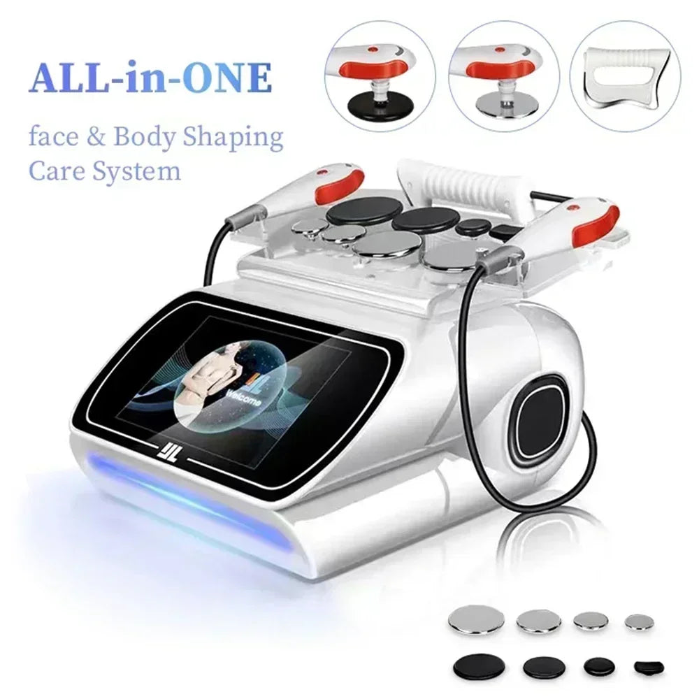Portable 448KHZ Tecar Therapy RET CET Diathermy Body Sliming Machine Pain Relief Skin Tightening Deep Care 2023 NEW