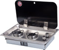 RV gas stove RV accessories with glass cover Yacht gas stove GR-902