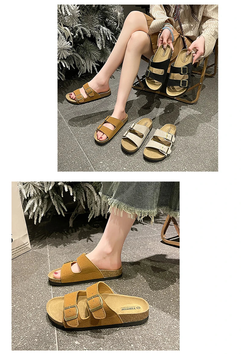 Summer Men Sandals Genuine Leather Mens Casual Shoes Outdoor Men Leather Sandals for Men Beach Shoes Roman mens Shoes
