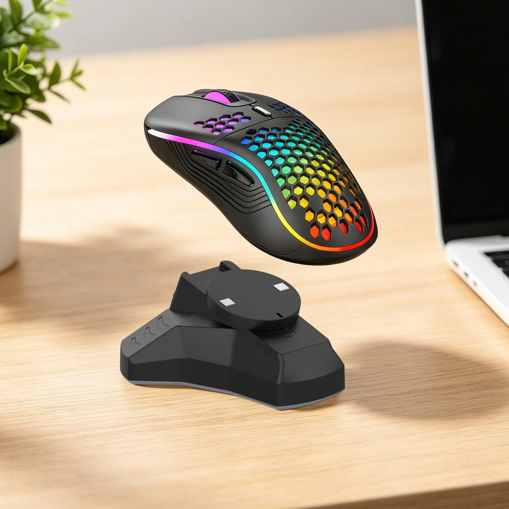 Wireless Mouse Dock Station for PROX Superlight 1-2 / G903 / G403 Gaming Mouse Charging Dock Easy To Install PC & ABS Material