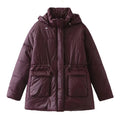 2025 Winter New Fashionable Casual Versatile Loose-Fit Hooded Cotton Jacket