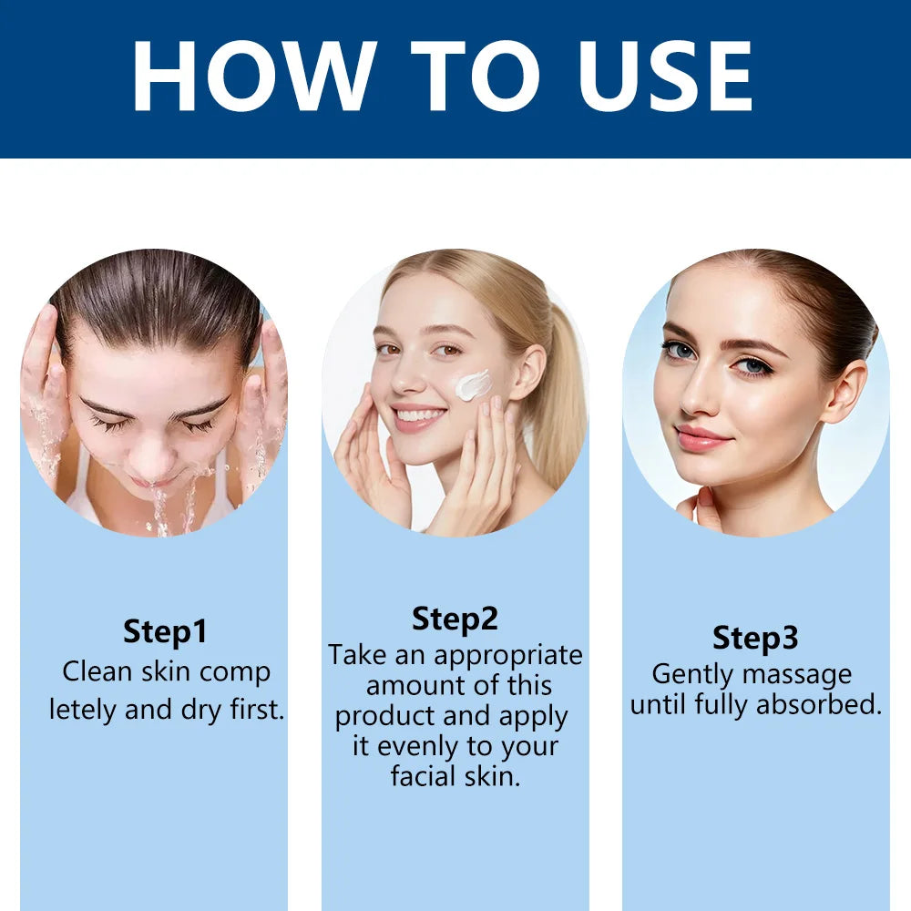 HISENRAIN GHK-CU Anti-Aging Moisturizing Cream - Copper Peptide Firming Face Cream for Wrinkles, Collagen Boost & Skin Repair.