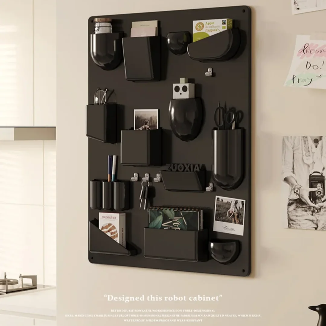 Wall Holder Offices Kitchens Organizer Desktop Shelf Wall Storage Rack Organiser For Workshops Bathrooms Children's Rooms