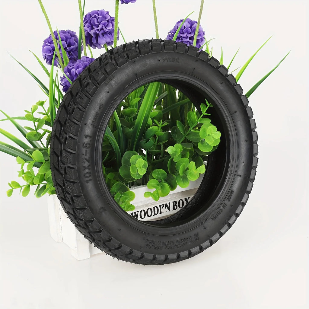 10x2-6.1 Off-road Tubeless Tire for Xiaomi M365/Pro 2/1S/Mi3 Scooter Modified 10*2-6.1Outer Tire Accessories Parts