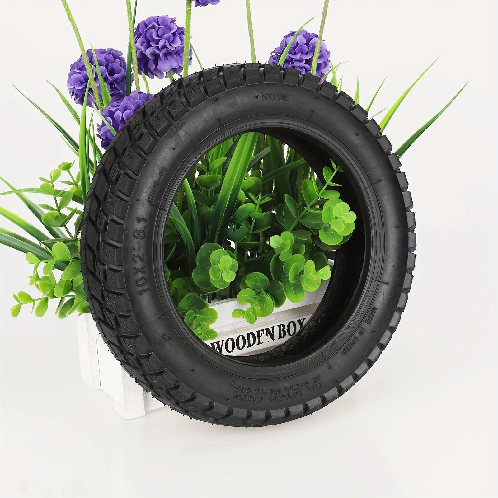 10x2-6.1 Off-road Tubeless Tire for Xiaomi M365/Pro 2/1S/Mi3 Scooter Modified 10*2-6.1Outer Tire Accessories Parts