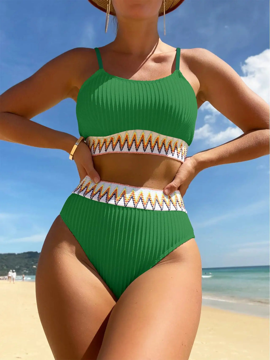 Bikini Swimsuit Woman 2026 New Swimwear Sexy Bikini Fashion Women Split Swimwear Ribbon Swimwear купальник