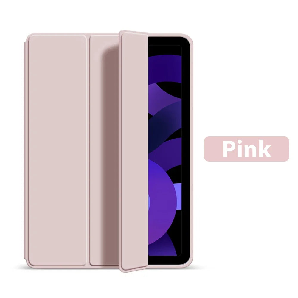 For iPad 11 A16 Case 2025 11inch TPU Tri-Fold Magnetic Stand Tablet Cover Funda For iPad 11th Generation Case A3355 A3356 A3354