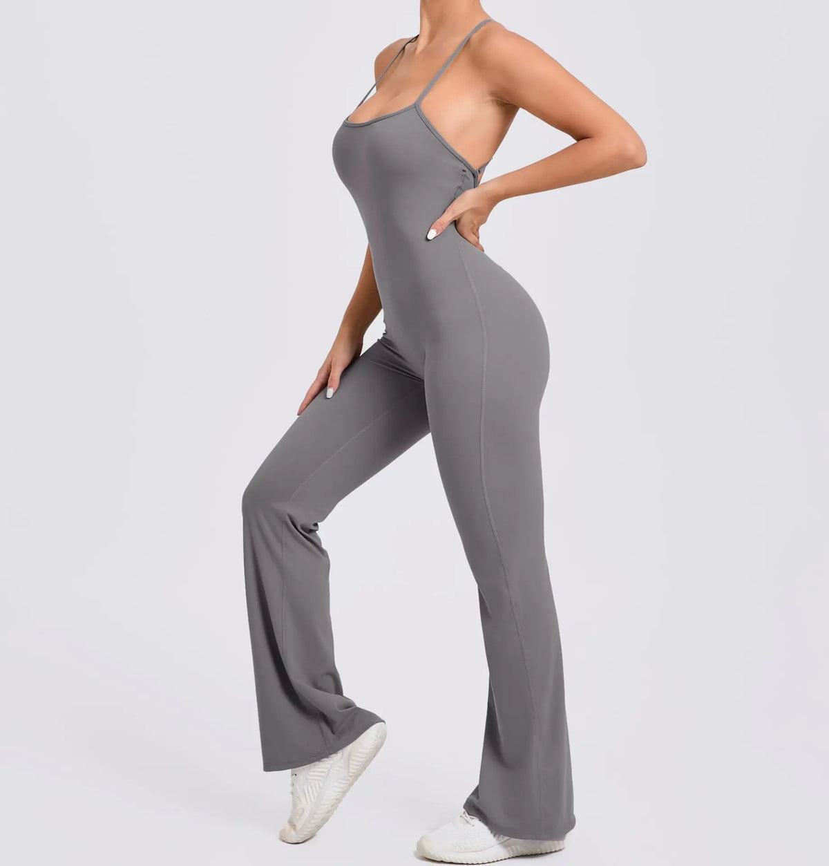 Female Sexy Back V Gym Set Woman Training Yoga Suit Wide Leg Sportswear Woman Sports Suit Clothes Fitness Elastic Training Suits