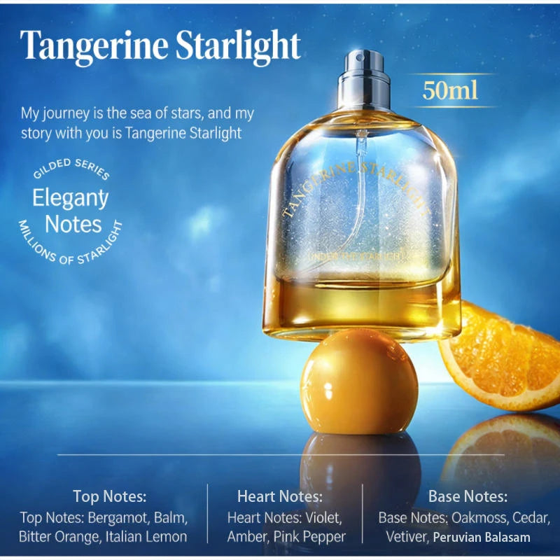 Russia Popular Women Eau De Parfum 50ml Orange Grape Cherry Scents Long-lasting Light Fragrance Women Natural Fruity Perfume