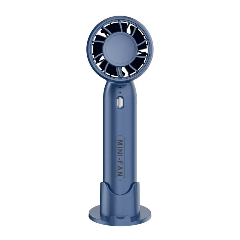 Portable Hand Fan Air Fan Cooler Outdoor Electric Fan Portable Air Conditioner Mini Cooler Cooling  USB Rechargeable Cold Fan