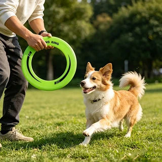 1PC Durable Hollow Ring Frisbee Soft PP Flying Disc Portable for Outdoor Beach Sports