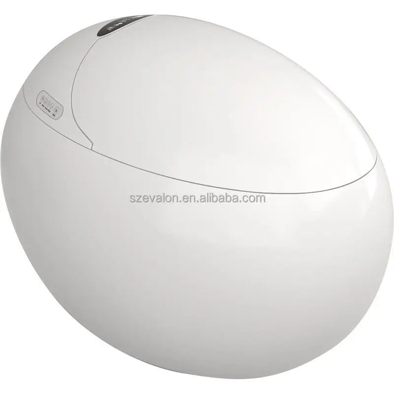 2023  New Modern Egg Shape Toilet Sanitary Ware Bathroom Ceramic Luxury Electric Intelligent Wc Smart Toilet Automatic