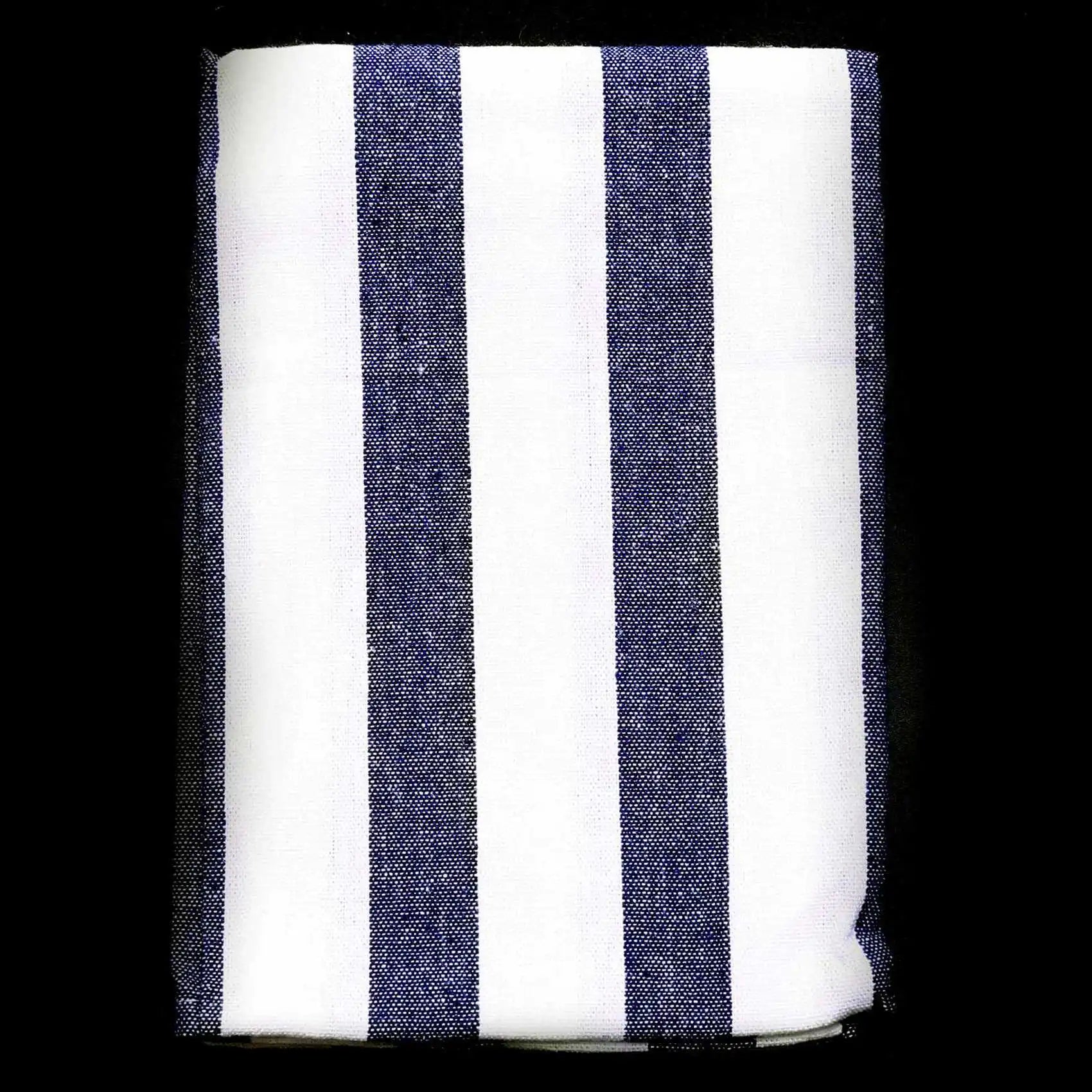 M12K-6Piece High Quality Blue White Plaid Striped Tea Towel Kitchen Towel Napkin Table Cloth 100% Cotton Woven Fabric
