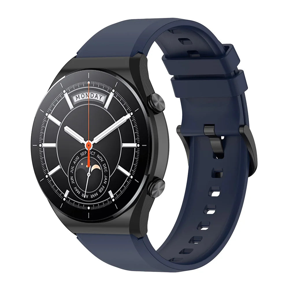 22mm Silicone Strap For Xiaomi Watch S1/S1 Active Replacement Watch Band for Xiaomi Watch S4 S3 S2