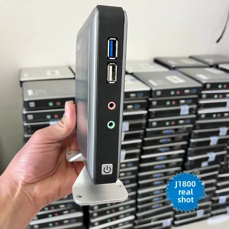 Mini PC J1800 Low Power Thin Client ITX Microcomputer Dual Core Portable Industrial Energy Saving