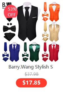 Barry.Wang Luxury Silk Mens Shirts Jacquard Floral Long Sleeve Formal Casual Breathable Male Blouses Wedding Business Prom Gift