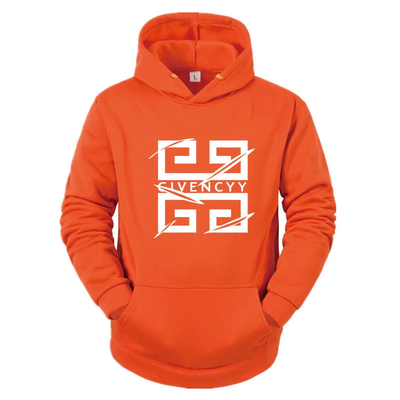 Autumn/Winter Men's 2025 Fashion Fun Pattern Printed Harajuku y2k Hoodie Casual Street Women's Fashion Street Outdoor Hoodie