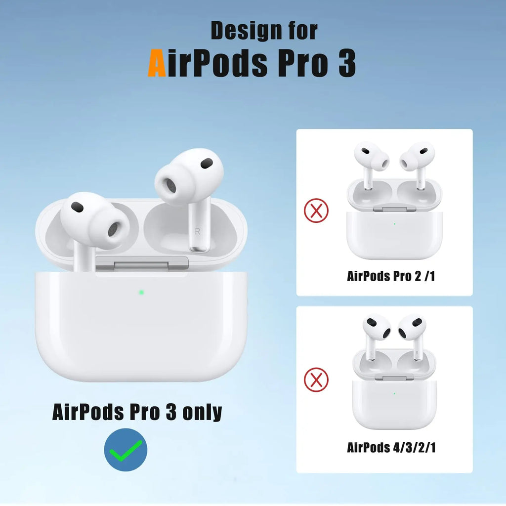 For AirPod Pro 3 Case with Keychain Lanyard Anti Loss Headphone Cover Sand Stone Switch Case for Men Women Air Pods Pro 3 Cases