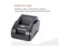 High-Quality 58mm Thermal Printer Bill Receipt Machine with 90mm/s Printing Speed USB Interface for Wholesale